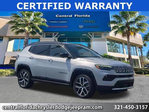 Silver Zynith Metallic Clearcoat 2025 Jeep Compass Limited