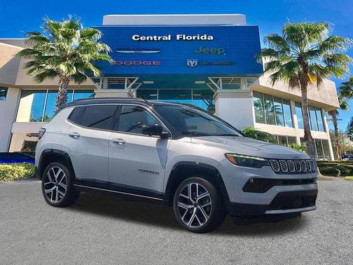 Silver Zynith Metallic Clearcoat 2025 Jeep Compass Limited