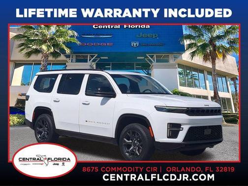 Bright White Clearcoat 2026 Jeep Grand Wagoneer Limited Altitude 4x4
