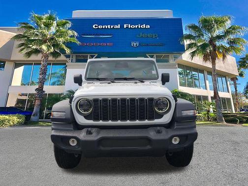 Bright White Clearcoat 2026 Jeep Wrangler Sport S