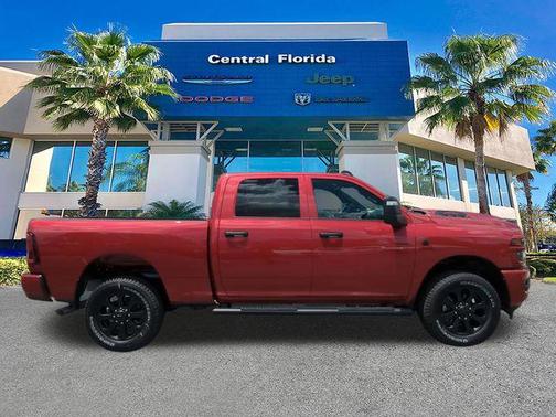 Molten Red 2026 RAM 2500 Black Express Crew Cab 4x4 6'4' Box