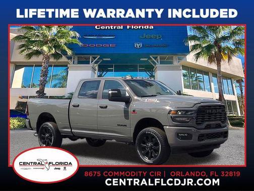 Ceramic White 2026 RAM 2500 Big Horn Crew Cab 4x4 6'4' Box