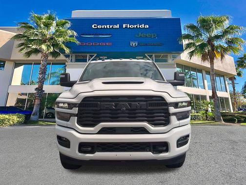 Bright White Clearcoat 2026 RAM 2500 Black Express Crew Cab 4x4 6'4' Box