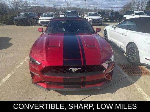 Red Metallic 2022 Ford Mustang EcoBoost Premium