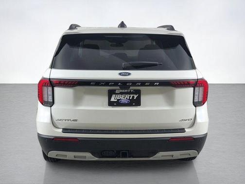 White Metallic 2025 Ford Explorer Active