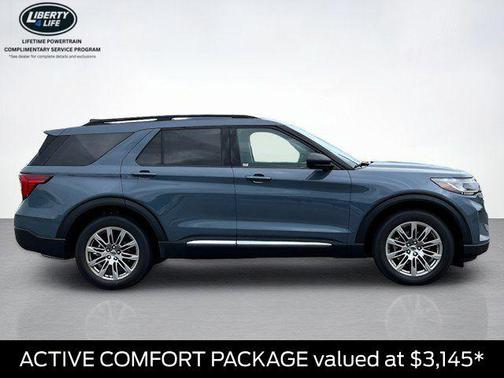 Vapor Blue 2026 Ford Explorer Active