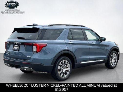 Vapor Blue 2026 Ford Explorer Active