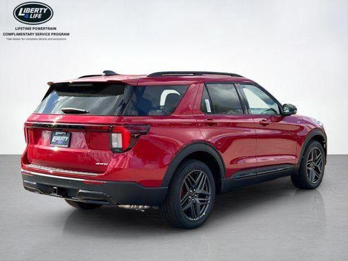 Red Metallic 2026 Ford Explorer ST-Line
