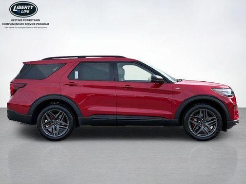 Red Metallic 2026 Ford Explorer ST-Line