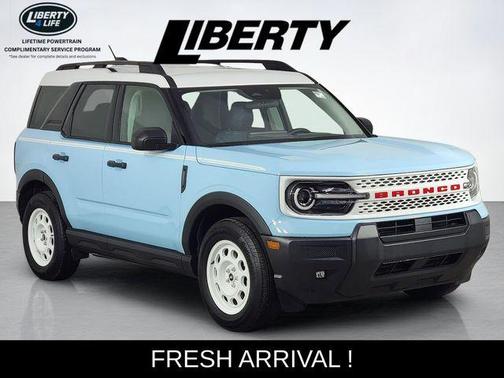 Blue 2025 Ford Bronco Sport Heritage