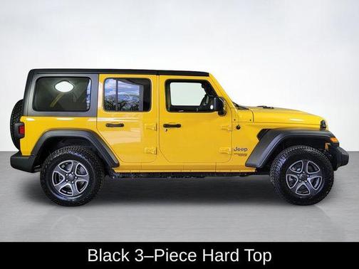 Baja Yellow Clearcoat 2020 Jeep Wrangler Unlimited Sport