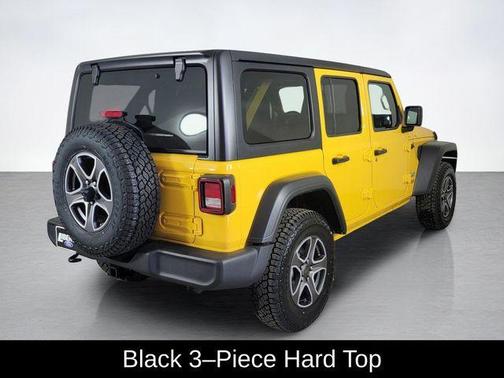 Baja Yellow Clearcoat 2020 Jeep Wrangler Unlimited Sport