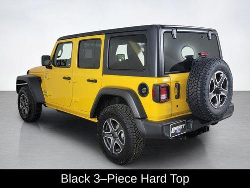 Baja Yellow Clearcoat 2020 Jeep Wrangler Unlimited Sport