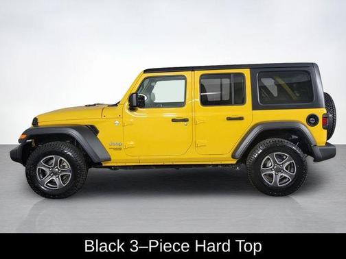 Baja Yellow Clearcoat 2020 Jeep Wrangler Unlimited Sport