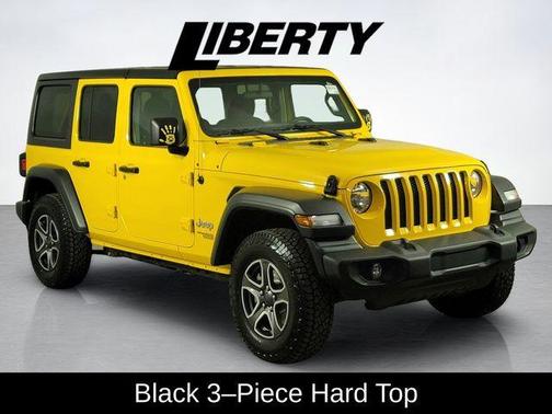Baja Yellow Clearcoat 2020 Jeep Wrangler Unlimited Sport