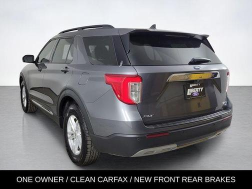 Gray Metallic 2021 Ford Explorer XLT