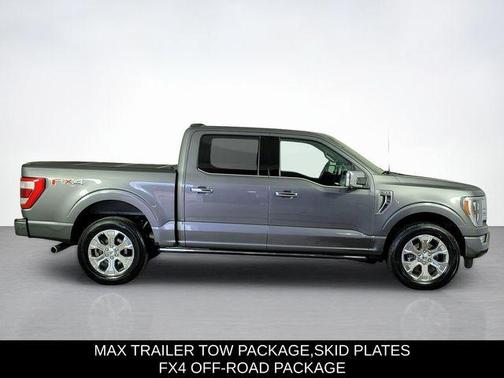Gray Metallic 2022 Ford F-150 Platinum