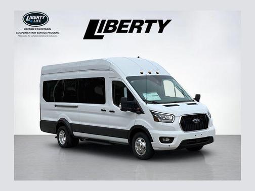 Oxford White 2025 Ford Transit-350 XLT