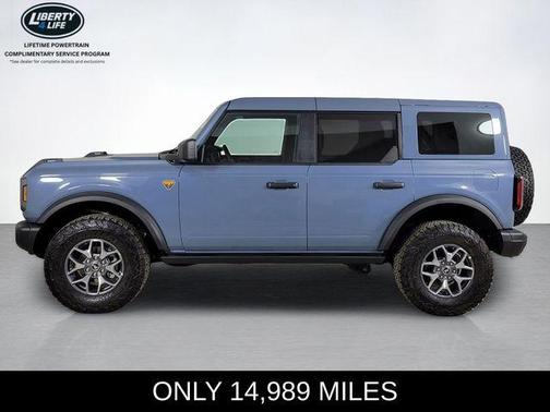 Azure Gray Metallic 2025 Ford Bronco Badlands