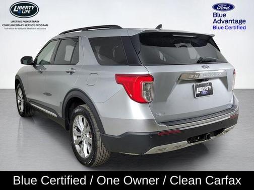 Silver Metallic 2023 Ford Explorer XLT