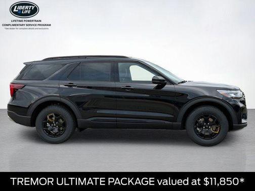 Black Metallic 2026 Ford Explorer Tremor