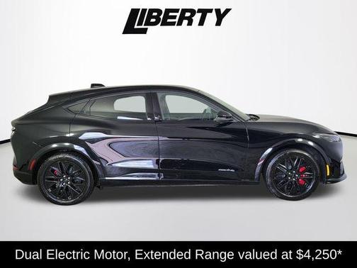 Shadow Black 2025 Ford Mustang Mach-E Premium