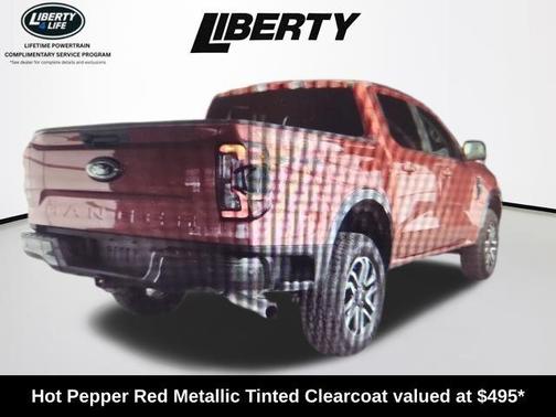 Chili Pepper Red 2024 Ford Ranger Lariat