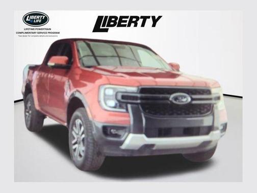 Chili Pepper Red 2024 Ford Ranger Lariat