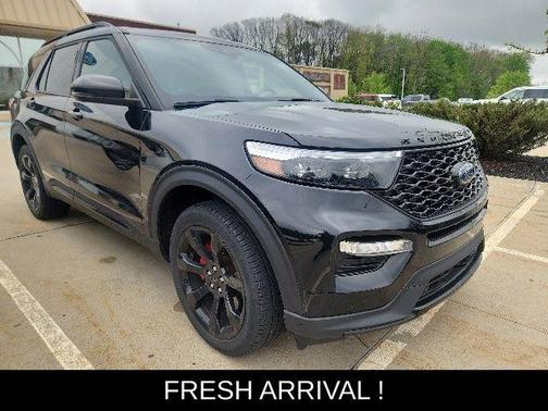 Agate Black Metallic 2023 Ford Explorer ST