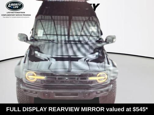 Shadow Black 2025 Ford Bronco Raptor