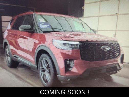 Red Metallic 2025 Ford Explorer ST