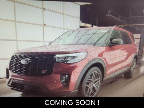 Red Metallic 2025 Ford Explorer ST