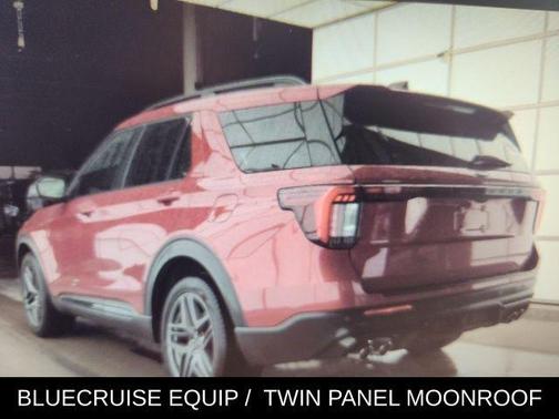 Red Metallic 2025 Ford Explorer ST
