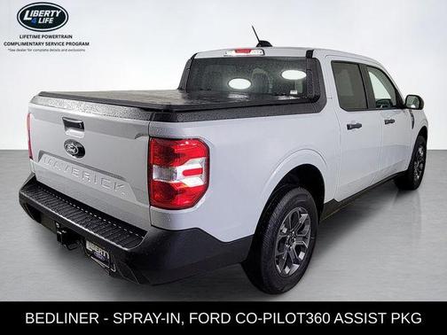 White Metallic 2025 Ford Maverick XLT