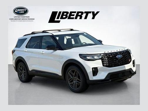 White Metallic 2026 Ford Explorer ST