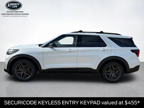 White Metallic 2026 Ford Explorer ST