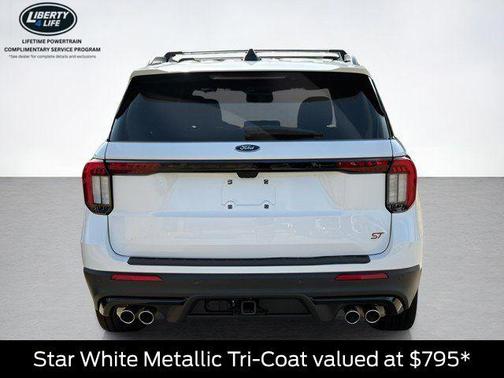 White Metallic 2026 Ford Explorer ST
