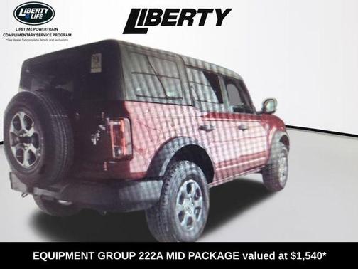 Ruby Red Metallic 2025 Ford Bronco Big Bend