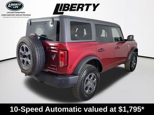 Ruby Red Metallic 2025 Ford Bronco Big Bend