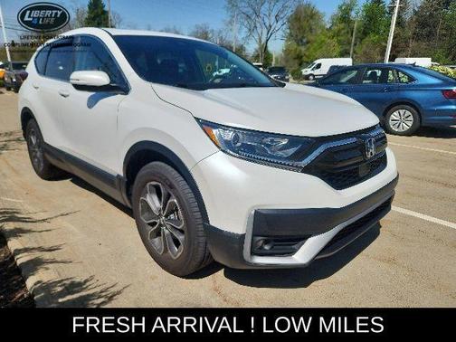 White 2021 Honda CR-V EX
