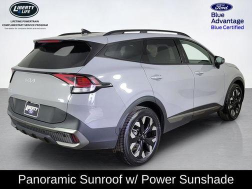 Wolf Gray 2023 Kia Sportage X-Line