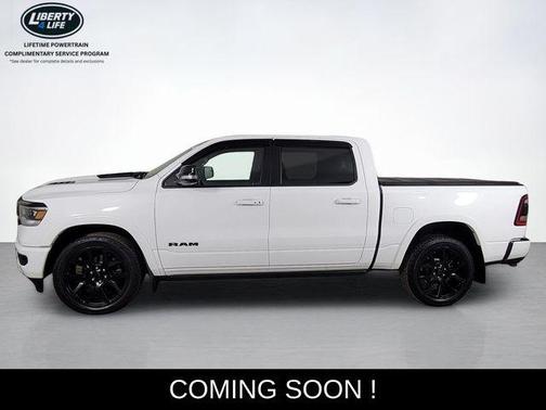 Bright White Clearcoat 2021 RAM 1500 Laramie