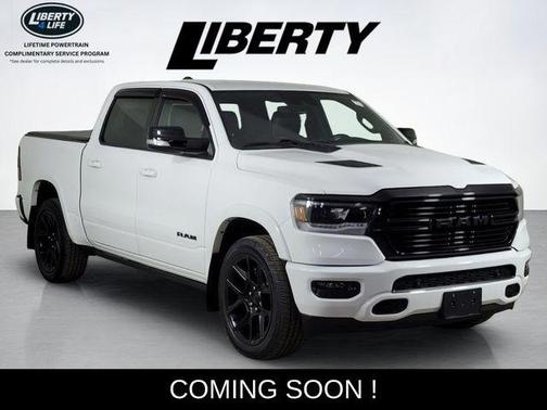 Bright White Clearcoat 2021 RAM 1500 Laramie