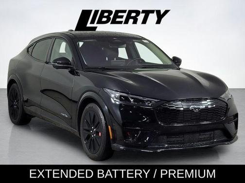 Shadow Black 2025 Ford Mustang Mach-E Premium