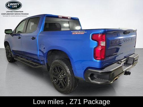 Glacier Blue Metallic 2024 Chevrolet Silverado 1500 LT Trail Boss