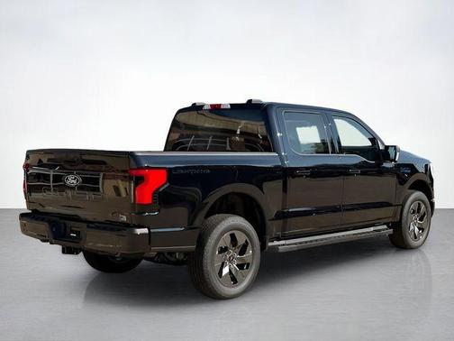 Black Metallic 2025 Ford F-150 Lightning Flash
