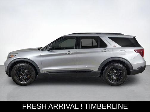 Silver Metallic 2021 Ford Explorer Timberline