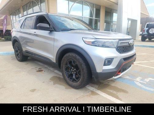 Silver Metallic 2021 Ford Explorer Timberline