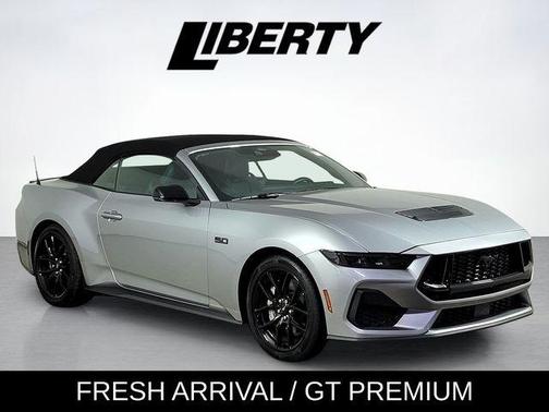 Silver Metallic 2025 Ford Mustang GT Premium