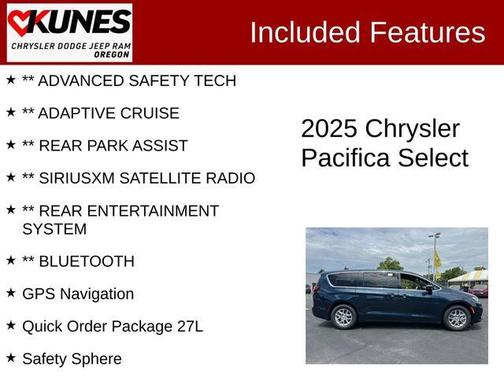 2025 Chrysler Pacifica Select
